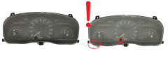 Speedometer/Instrument Cluster Ford Transit 95VB-10849-AH 59445