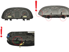 Speedometer/Instrument Cluster VW Golf MK4 1J0919860B 110008773003 53643