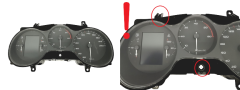 Speedometer/Instrument Cluster Seat Toledo Leon 1P0920853B 49924