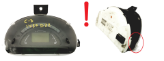 Speedometer/Instrument Cluster Citroen C2 C3 9652008280 H 01 59117