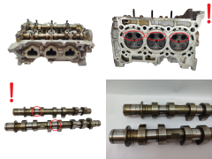 Cylinder Head 1642R1 110417920R 0.9 TCE H4B Dacia Renault 63