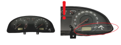 Speedometer/Instrument Cluster Skoda Superb 3U0920811A 110080116007 VDO
