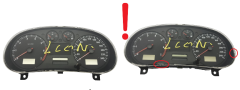 Speedometer/Instrument Cluster Seat Toledo W01M0920801 110080074013 57393