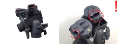 Throttle Body Valve Citroen Peugeot Mini 9686487880 1.6 HDI Delphi