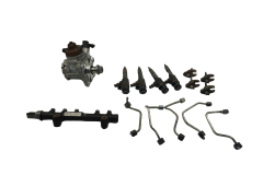 Injection Pump, Fuel injector, Fuel lines 0445110339 0445010516 Bosch 1.4 HDI 8v