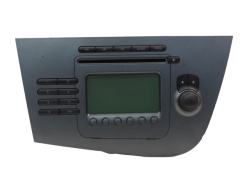 Radio CD Player Seat Leon 1P1035152 N87 7645671366 Blaupunkt