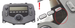 Car Radio Peugeot 108 Aygo C1 2 86120-0H050 CQ-SS94F1AE 1109