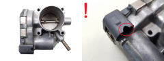 Throttle Body Valve VWAG 1.4 030133062A 0280750049 Bosch 2886