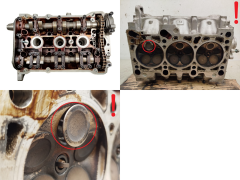 Cylinder Head VWAG 078103373AE 2.7 ARE 4