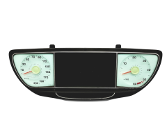 Speedometer/Instrument Cluster 1499140080 Phedra C8 807 Ulysse PSA 44331