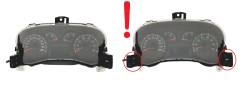Speedometer/Instrument Cluster Fiat Panda 5550004601 04 50252