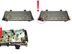 Speedometer/Instrument Cluster Renault 19 RL48J385 8557113