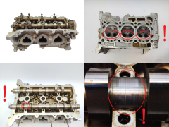 Cylinder Head 1642R-6 0.9 TCE H4B Dacia Renault 84 110417920R