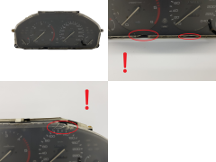 Speedometer/Instrument Cluster Honda Accord HR0166103 2461