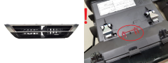 Dash Air Vent Citroen C4 3 98356482DX 9835648280 9833772280