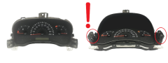 Speedometer/Instrument Cluster Fiat Panda 46801545 503000360300 48774
