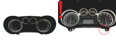 Speedometer/Instrument Cluster Alfa Romeo Mito 50508530 A2C53298011 54204