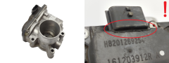 Throttle Body Valve Renault Smart 161203912R H8201269254 1.0SCE