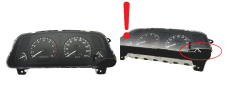 Speedometer/Instrument Cluster Hyundai S Coupe 7110-3111