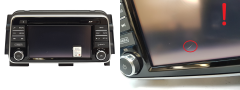 Navigation Nissan Micra K14 259155FA0A 259204KJ0A 0km