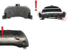 Speedometer/Instrument Cluster Fiat Doblo 51758776 503000933100 48792