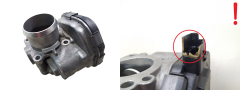 Throttle Body Valve Citroen Peugeot 9673534480 1.6 HDI Delphi 2686