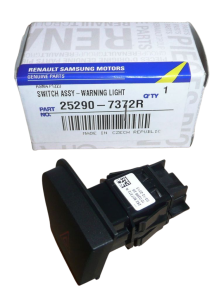 Hazard Light Switch Original Renault Clio 4 Captur 252907372R