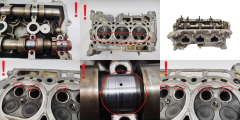 Cylinder Head 1642R-8 110417920R 0.9 TCE H4B Dacia Renault S87
