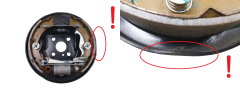 Brake Disc Cover Plate Szczęk Right 440000592R Dacia Spring
