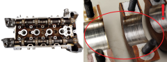 Cylinder Head Alfa Romeo 55185881 2.2 JTS 939A6000 3