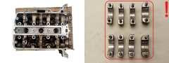 Cylinder Head Opel 90400233 1.0 12V Z10XE