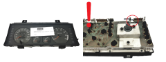 Speedometer/Instrument Cluster Renault Clio 1 7700809036 E 55208