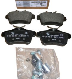 Brake Pads Rear New Original 1608520680 Citroen Peugeot Brake Pads Rear New Original 1608520680 Citroen Peugeot