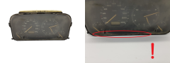 Speedometer/Instrument Cluster VW Golf Vento MK3 1H6919033L 2408