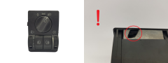 Light Switch Opel Zafira A 09133249 09138347
