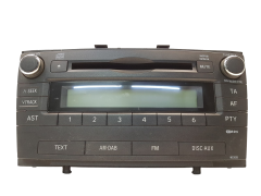 Radio Cd Mp3 Player Toyota Avensis 86120-05150 CQ-JS6870G W53828