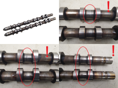 Camshaft 8200911103 8200038042 2.0 Turbo Renault