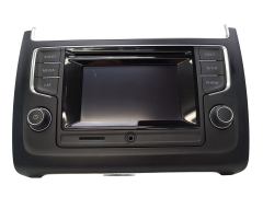 Radio CD Player SD BT VW Polo 5 6C0035869D L40VW2