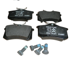 Brake Pads Rear Original Citroen Peugeot C2 C3 DS3 207 208 425441