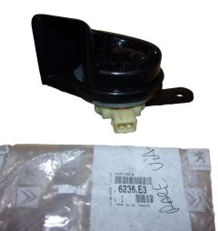 Horn New Original 6236E3 6236.E3 Citroen Peugeot