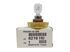 Light Bulb 12V 24W Citroen Peugeot 6216H0 Original