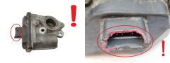 Egr Valve Renault Dacia 1.5 DCI 147102557R H8201143495
