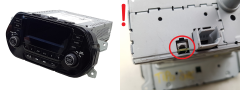 Car Radio Fiat Tipo 07356609100