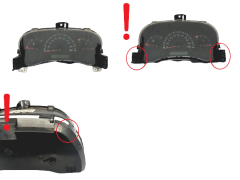 Speedometer/Instrument Cluster Fiat Panda 46801545 503000360300 54162