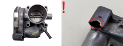 Throttle Body Valve VWAG 1.4 030133062A 0280750049 Bosch 2445