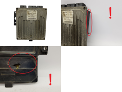 Control Unit 8200176975 8200129063 R0410C017B Renault Delphi 3857