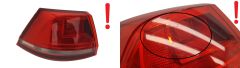 Lamp Left Rear VW Golf 7 5G9945095C 0km