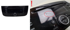 Radio CD Player Fiat Punto Evo 7355261540 28280207 F199FL 1087