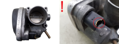 Throttle Body Valve 036133062L 408.238/321/006 VWAG 2372