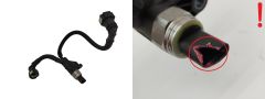 Fuel Pipe Citroen Peugeot 9828711180 1.5 HDI